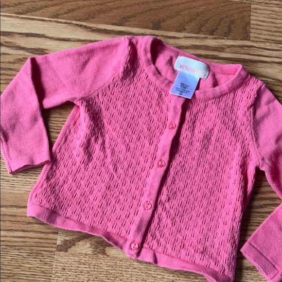 Wonderkids Other - 💞5/$13 pink cardigan